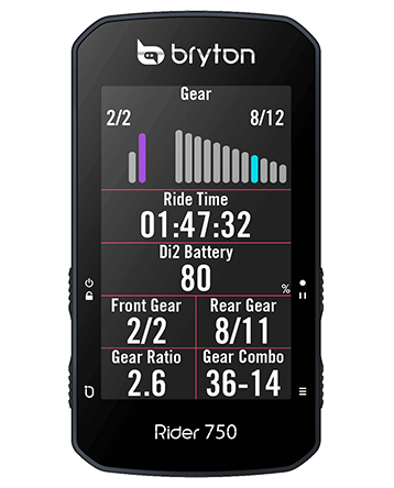 Ciclocomputer Bryton GPS Rider 750 special edition
