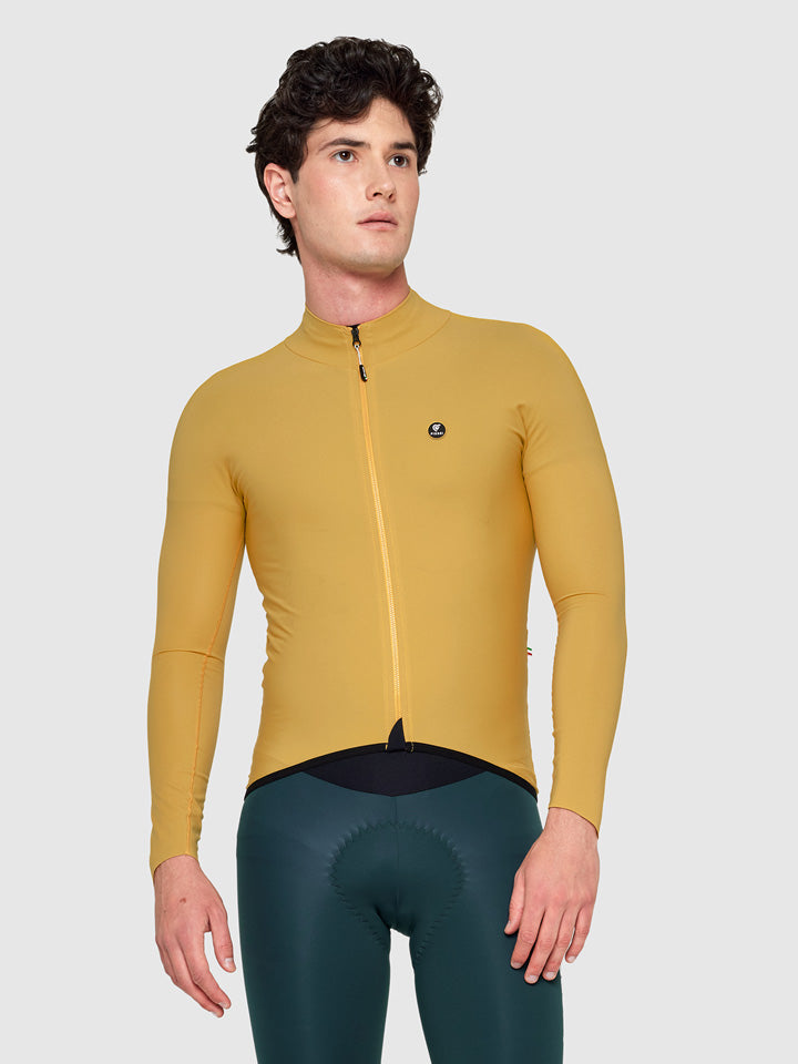 Maglia manica lunga invernale Prima Pelle PISSEI Giallo Oro