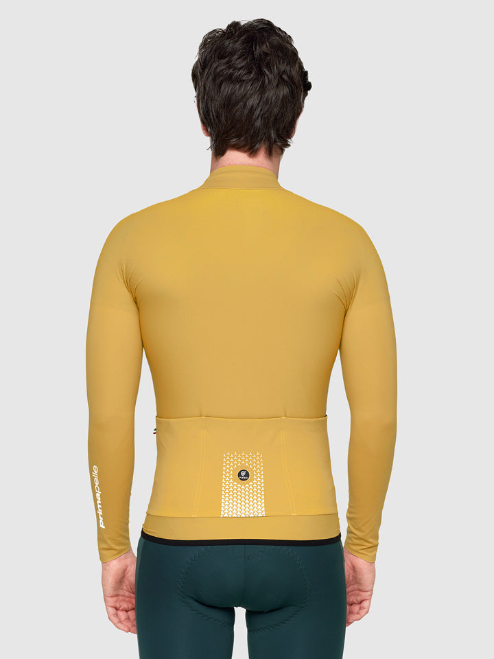 Maglia manica lunga invernale Prima Pelle PISSEI Giallo Oro