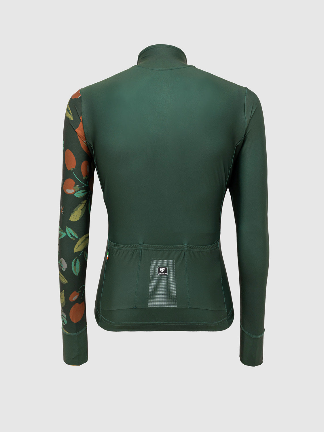 Maglia a manica lunga Monviso Pissei verde flower
