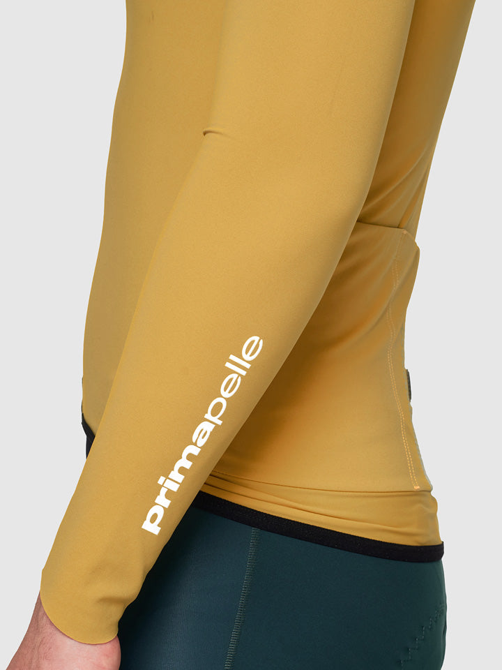 Maglia manica lunga invernale Prima Pelle PISSEI Giallo Oro