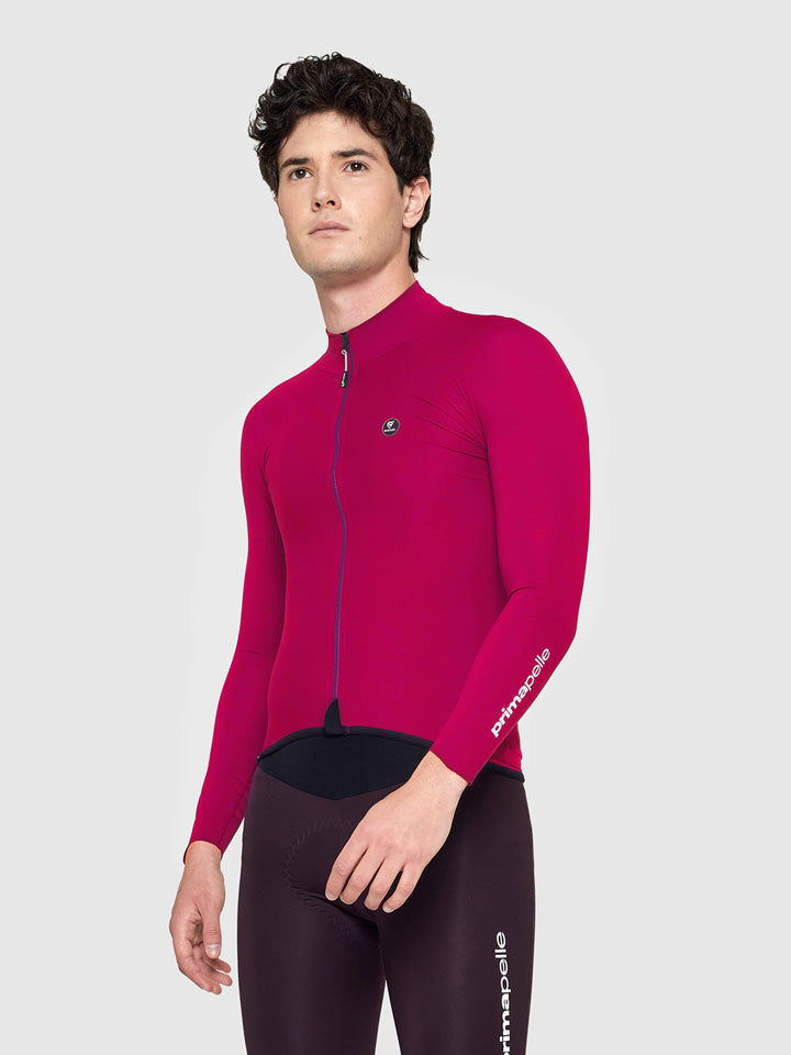 Maglia manica lunga invernale Prima Pelle PISSEI Fucsia