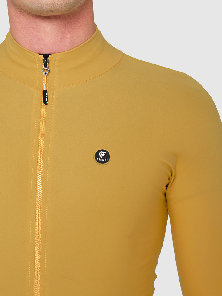 Maglia manica lunga invernale Prima Pelle PISSEI Giallo Oro