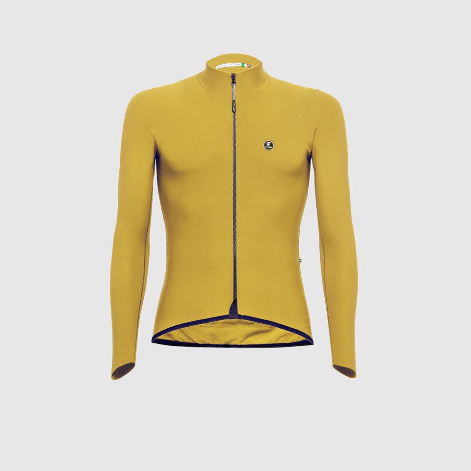 Maglia manica lunga invernale Prima Pelle PISSEI Giallo Oro