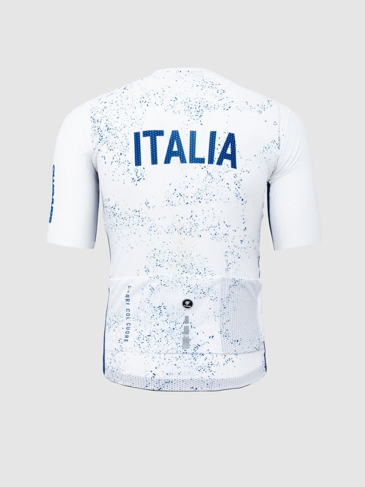 Maglia manica corta Sanremo Pissei Bianca