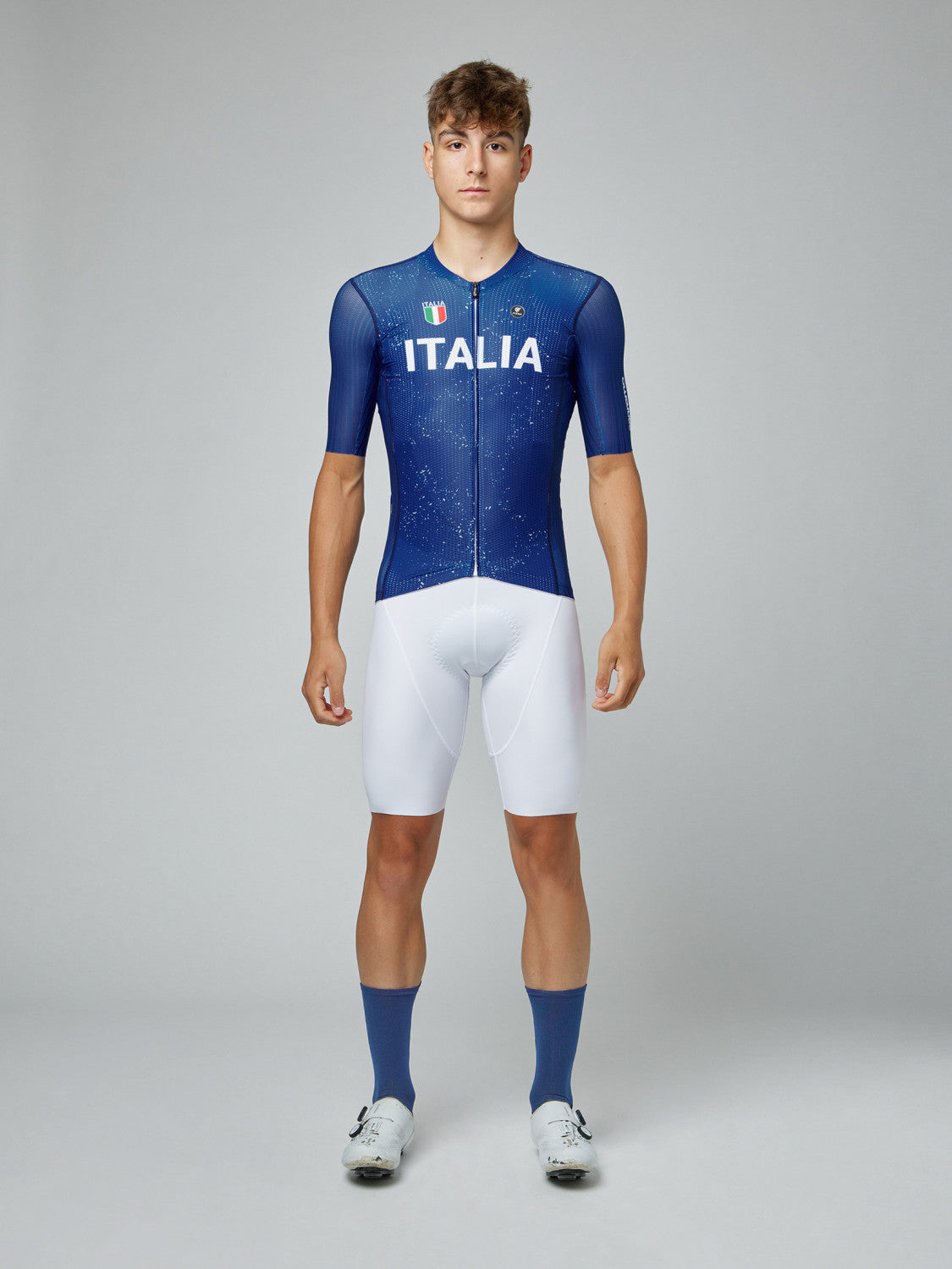 Maglia manica corta Sanremo Pissei Blu