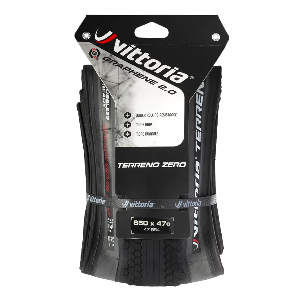 Copertone Vittoria Terreno Zero gravel graphene 2.0 700x38 pieghevole nero/marrone