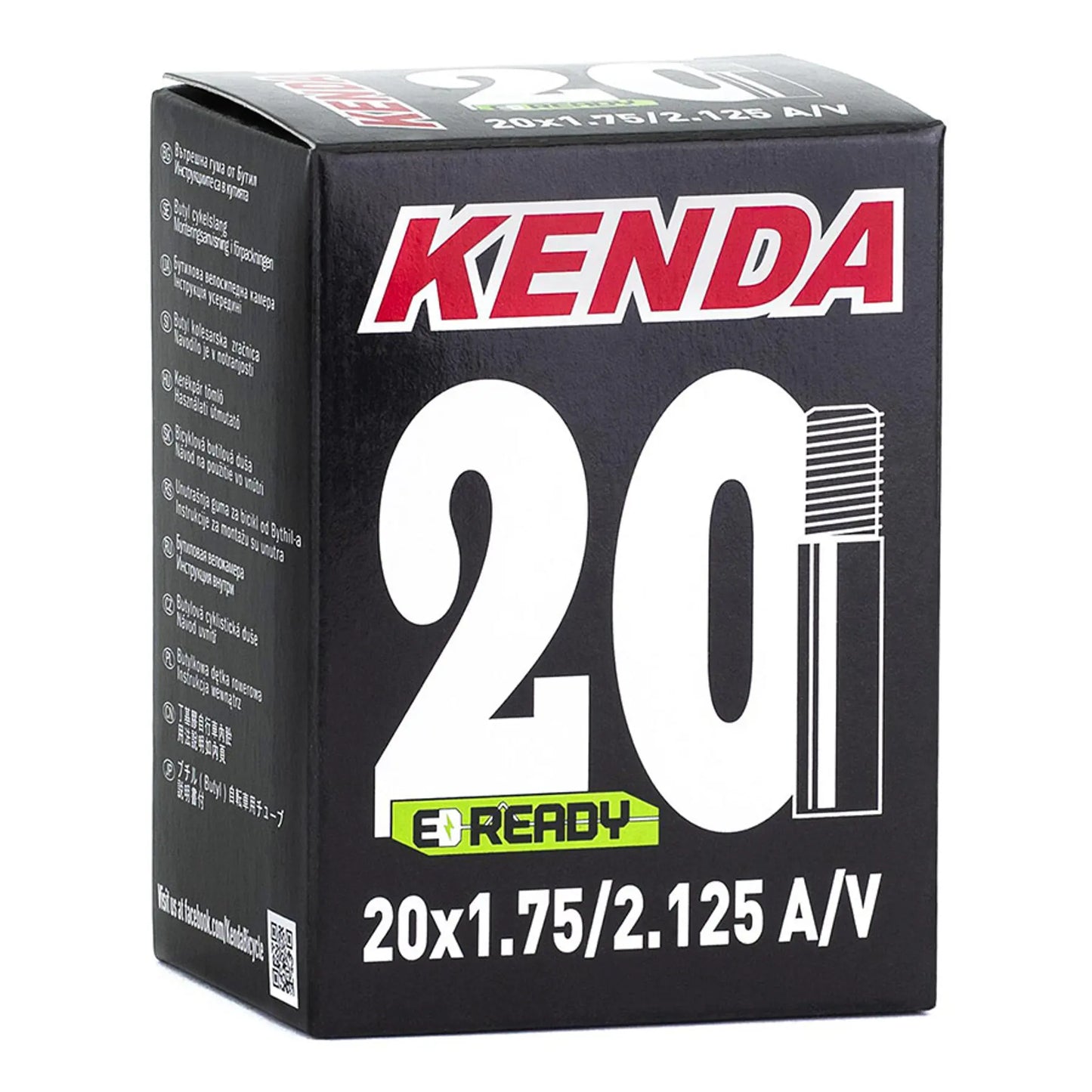 Camera d'aria Kenda 20x1.75/2.125 italian valve 40mm