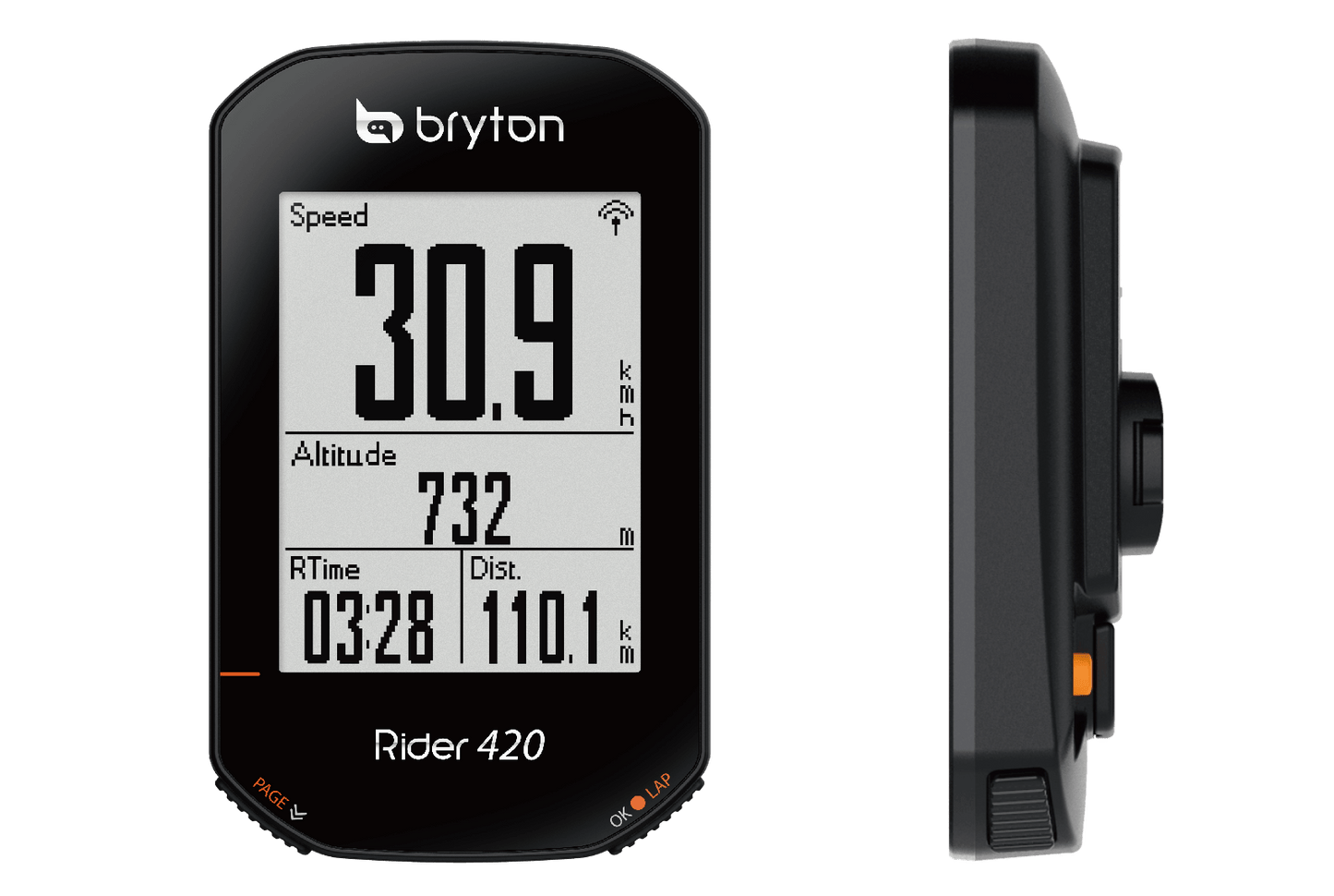 BUNDLE CICLOCOMPUTER BRYTON GPS RIDER 420H  + CARDIO