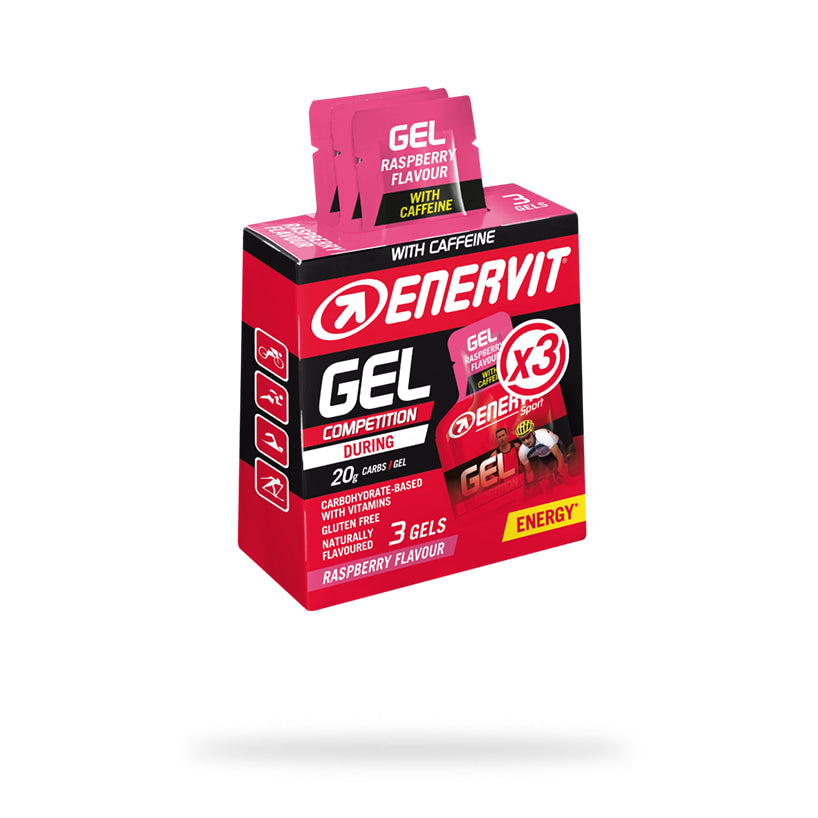 Gel Lampone con caffeina astuccio da 3