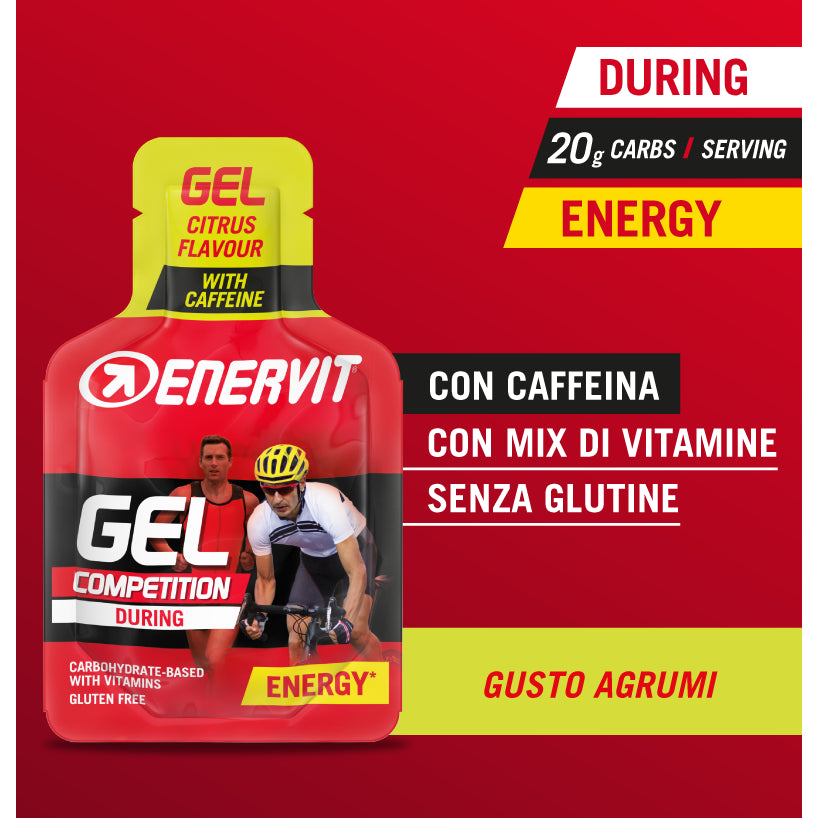 Gel Agrumi con caffeina astuccio da 3